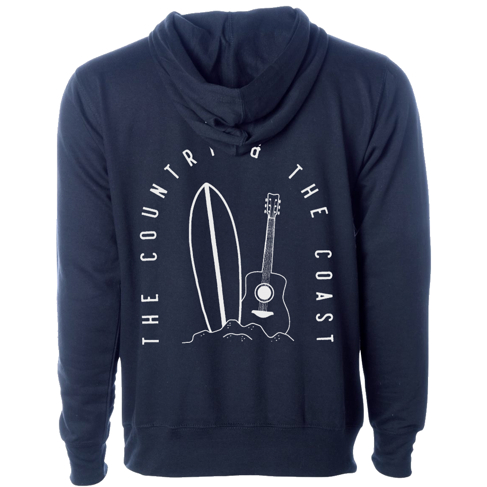 The Country and The Coast Navy Hoodie