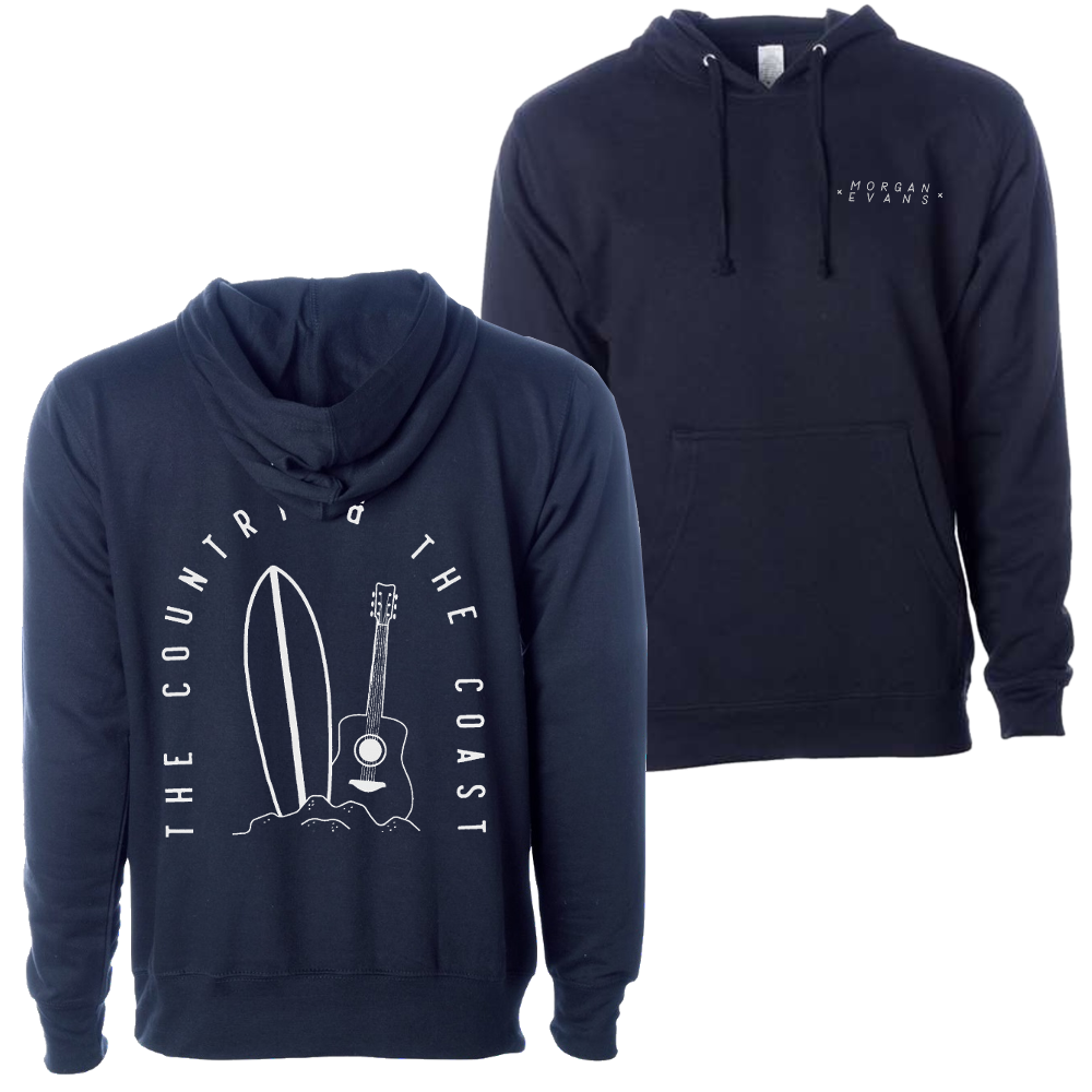 The Country and The Coast Navy Hoodie